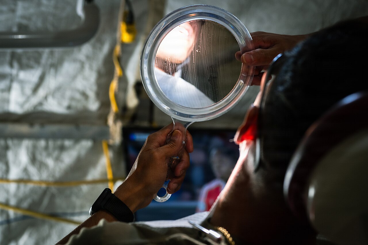A dental examination