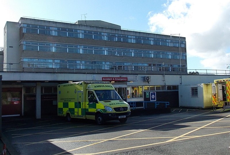Accident & Emergency department, Nevill Hall Hospital, Abergavenny