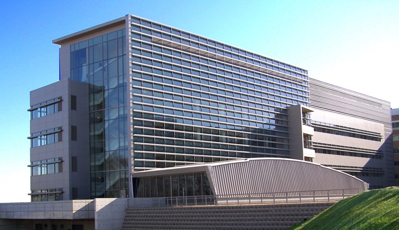 Exterior view of FDA Building 62 on the Silver Spring, Maryland campus.